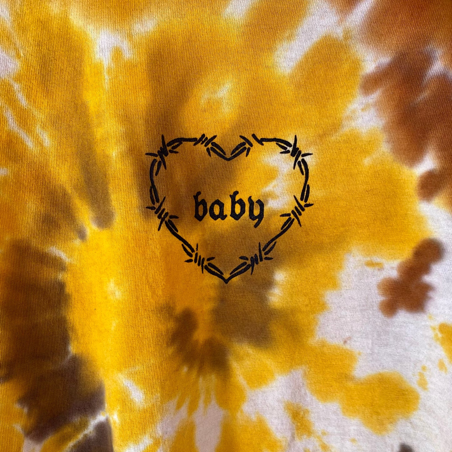 tie dye baby (cropped t-shirt)